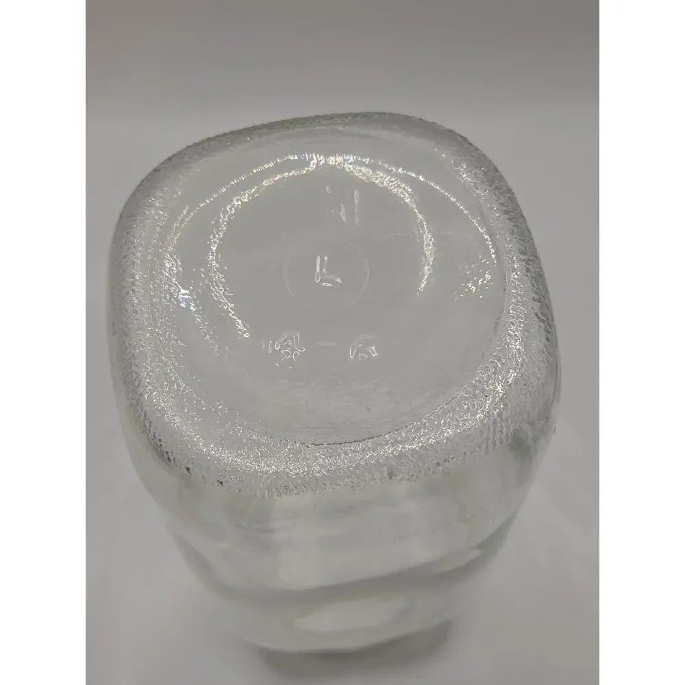 Vintage Atlas Mason Quart Size Mason Jar Clear Glass Great Used Condition. 7in